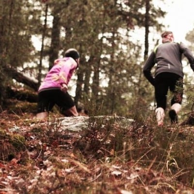 Trailrunning in the forest