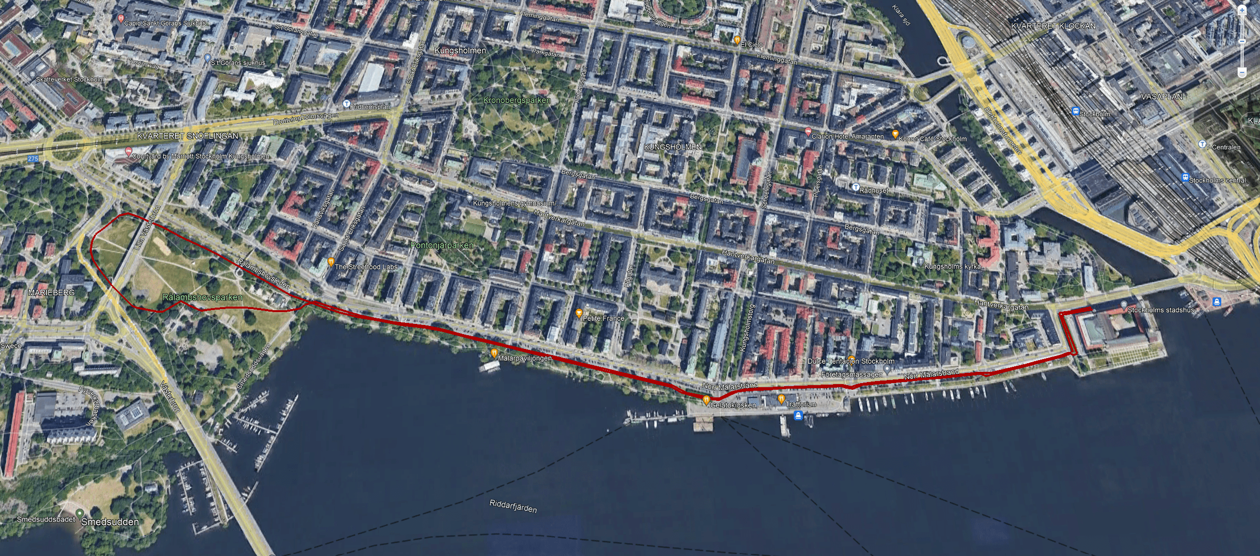 Stadshuset map