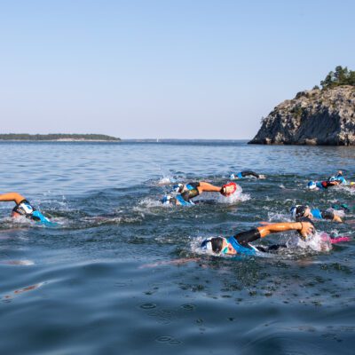 open water swimming